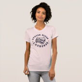 女性のORYAのラクロスの性能のTシャツ Tシャツ (正面フル)