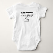 女性のRaglanの区の保証ワイシャツ Tシャツ (裏面)