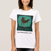 女性のSpoonieの戦士の基本的なティー Tシャツ (正面)