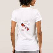 女性のTシャツのスコップ首CMTA AM 2012年 Tシャツ (裏面)