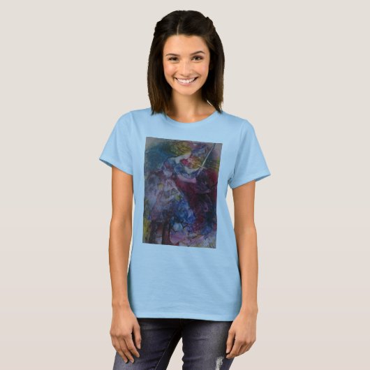 女性のTシャツを信じ、法令として布告して下さい Tシャツ (正面フル)