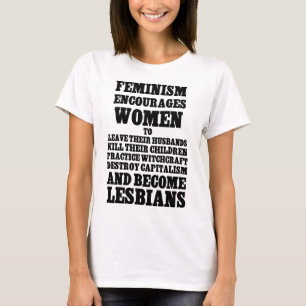女性のTシャツを奨励するフェミニズム Tシャツ