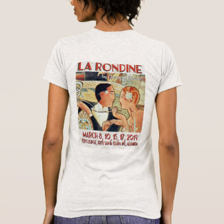 女性のTシャツ2019季節のLa Rondine Tシャツ