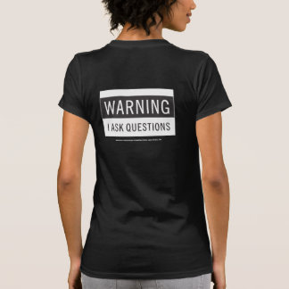 女性のTシャツ: ジェイソングレゴリー著無神論的なスローガン Tシャツ