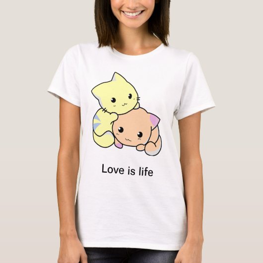 女性のTシャツ、快適高品質で Tシャツ (正面)