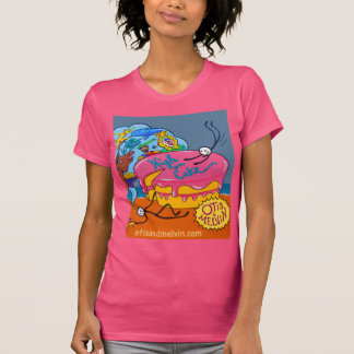 女性のtシャツ、Otis and Melvin、High on Cake Tシャツ