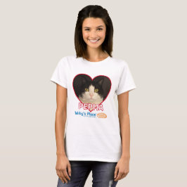 女性のTシャツ Tシャツ