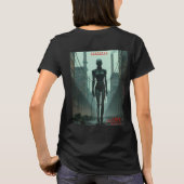 女性のTTLES産業用ノイズTシャツZAZZLE Excl. Tシャツ (裏面)