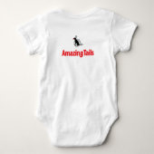 女性のV首のTシャツ Tシャツ (裏面)