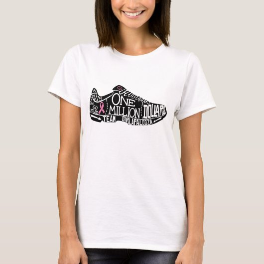 女性のWicking T (小さい操業! 読書の記述!) Tシャツ (正面)