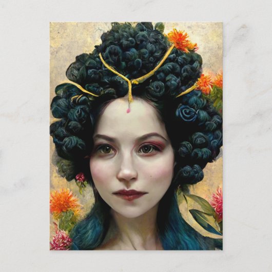 女性はがき ポストカード (正面)