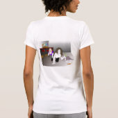 女性はしご酒 Tシャツ (裏面)