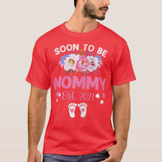 女性はすぐにママになる2023妊娠アナウンクス Tシャツ