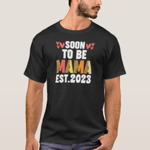 女性はすぐにママになる2023母 Tシャツ