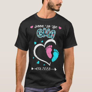 女性はすぐに祖母になるGma 2022新しいGrを発表する Tシャツ