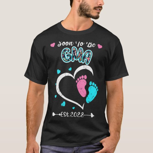 女性はすぐに祖母になるGma 2022新しいGrを発表する Tシャツ (正面)