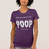 女性はそれをしますも Tシャツ (正面)