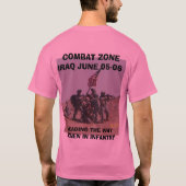 女性はそれをしますも! Tシャツ (裏面)