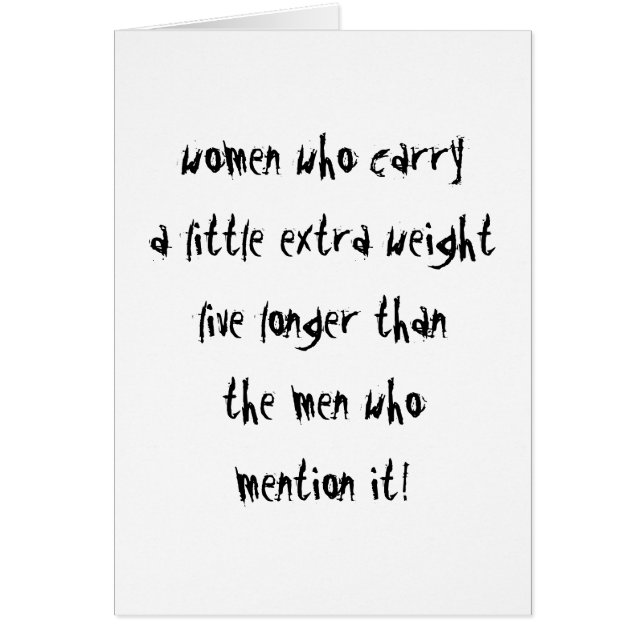 女性はより長く住んでいます (正面)