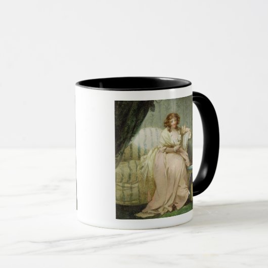 女性はアンの芸術家の妻、c.1790-180を電話しました マグカップ (正面右)