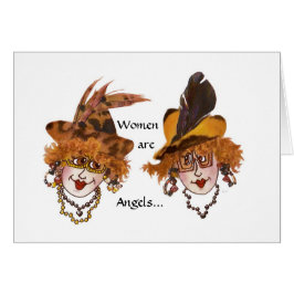女性はエンジェルズカード