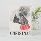 女性はクリスマスカードをwheeshtしない シーズンカード (スタンド正面)