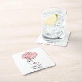 女性はコースターを負っていない ペーパーコースター (インサイチュ)