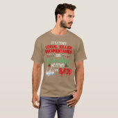 女性はシリアルキラー ドキュメンタリーかC Tシャツ (正面フル)