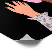 女性はフェミニストになれる ポスター (角)