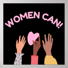女性はフェミニストになれる ポスター