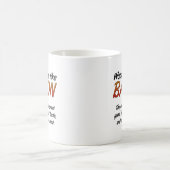 女性はベーコンがおかしい マグカップ (中央)