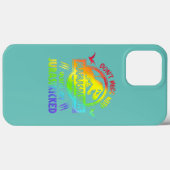 女性はママサウルスのLGBTQおもしろいにふれない Case-Mate iPhoneケース (裏面 (横))