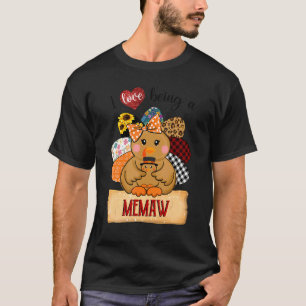 女性はミマートのトルコ感謝祭Cosを愛する Tシャツ