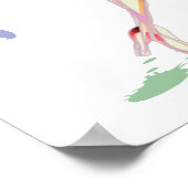 女性はワインのようなおもしろいことわざポスター ポスター (角)