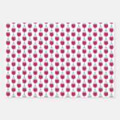 女性はワインのような50誕生日包装シート ラッピングペーパーシート (正面3)