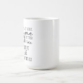 女性はワインのような60番目の誕生日コーヒーマグ コーヒーマグカップ (中央)