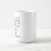 女性はワインのように40th誕生日コーヒーマグ コーヒーマグカップ (中央)