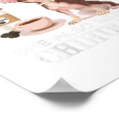 女性は一人でヒ生き延びーヒーも飲めない ポスター (角)