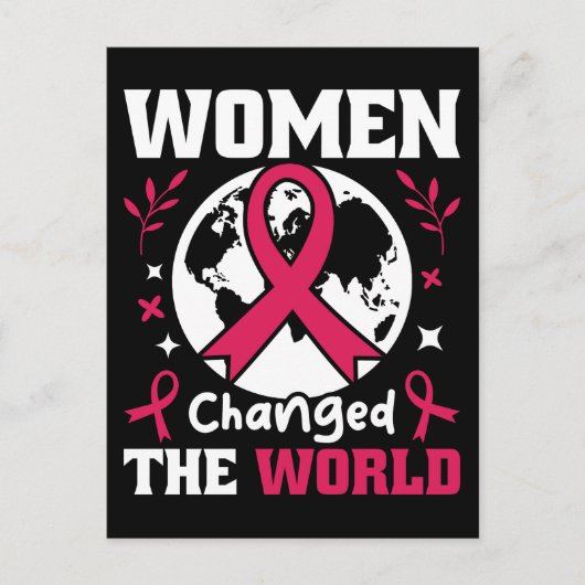 女性は世界のフェミニストを変えた ポストカード (正面)
