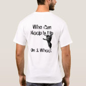 女性は人を…好みます Tシャツ (裏面)