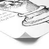 女性は仕事をポスターに仕上げる ポスター (角)