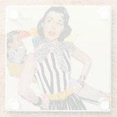 女性は侮辱された2 ガラスコースター (裏面)