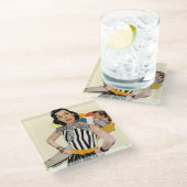 女性は侮辱された ガラスコースター (アングル)