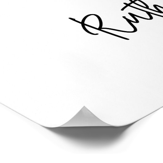 女性は全ての場所に属し… ポスター (角)