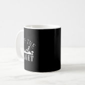 女性は地球の環境保護を救う コーヒーマグカップ (正面左)