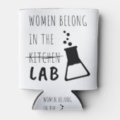 女性は女性科学者の研究室に属する引用文 缶クーラー (正面)