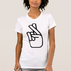 女性は幸運なアメリカの服装のTシャツを得ます Tシャツ