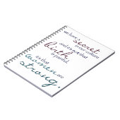 女性は強いです ノートブック (左側)