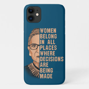 女性は決断が米であるあらゆる場所に属する iPhone 11 ケース