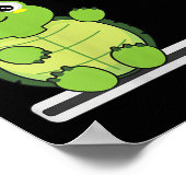 女性は海救の良い、プラスチックなし ポスター (角)